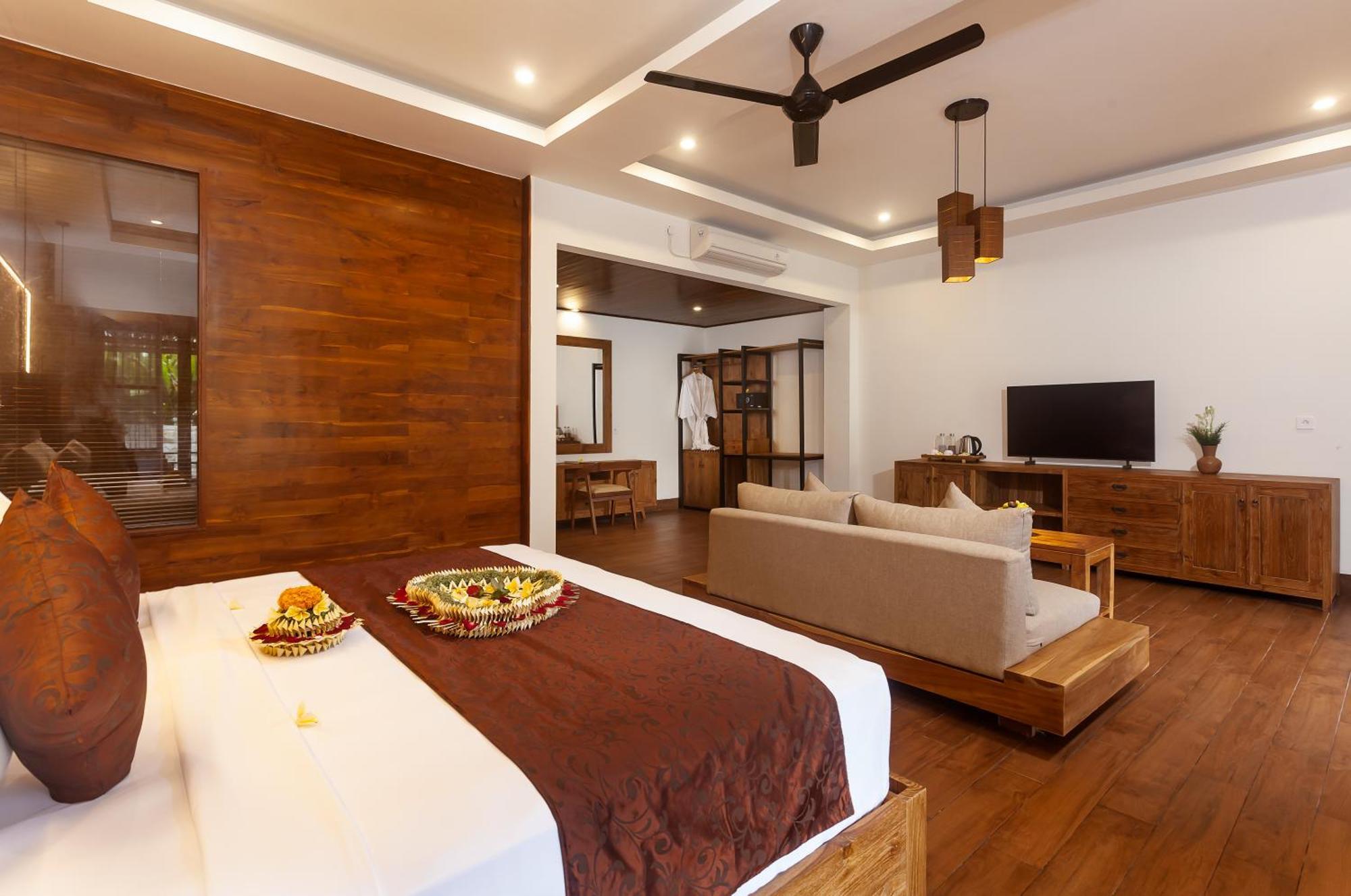 Manah Shanti Suites By Pramana Villas Ubud Exterior foto